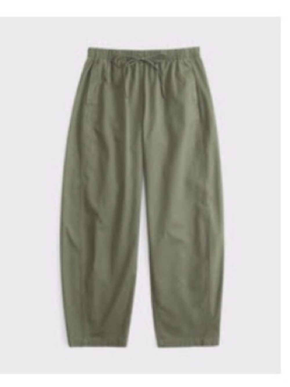 Abercrombie & Fitch Barrel Pull-On Pant Green XL